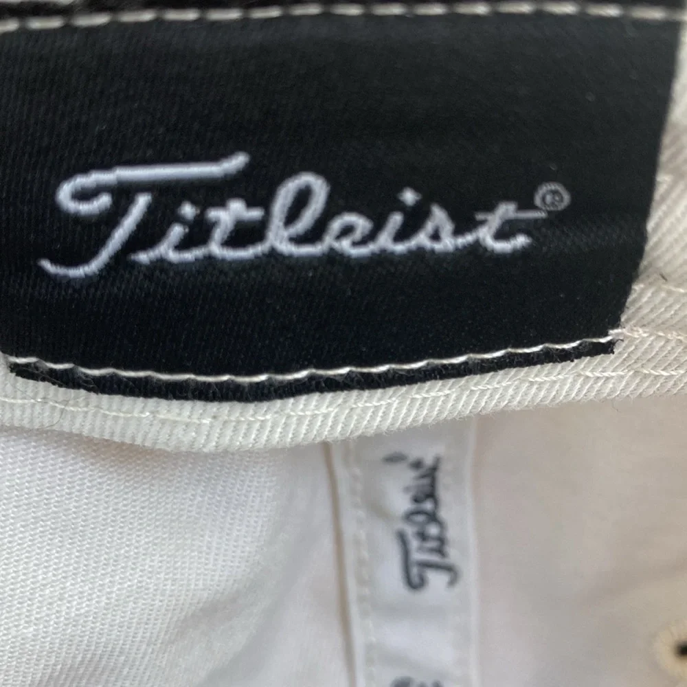 George Bush Cape Arundel Classic Titleist Cotton Cream Hat EUC